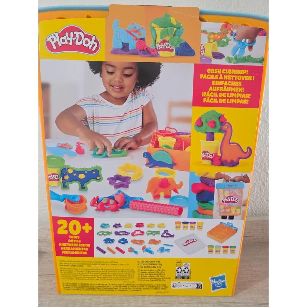 PLAY-DOH imagine animals storage set/ 20+ tools
